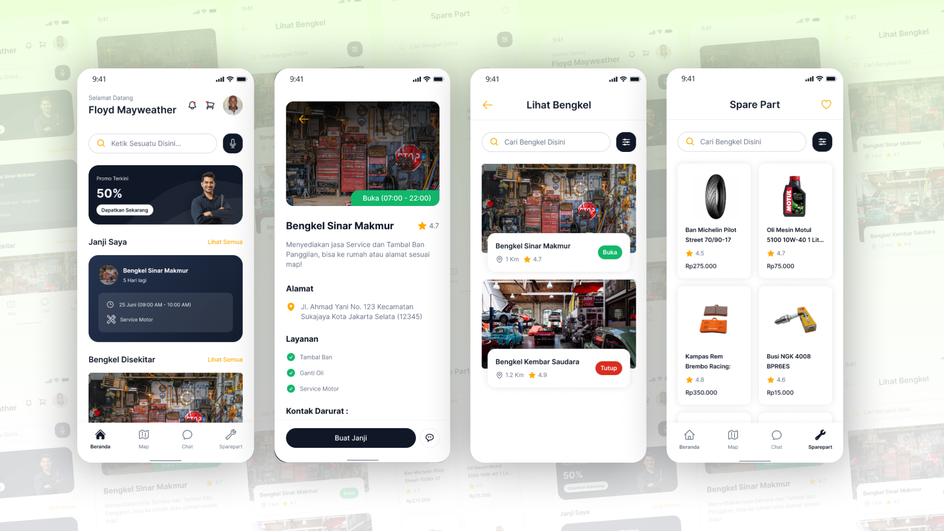 ServiceIn Homepage and Features