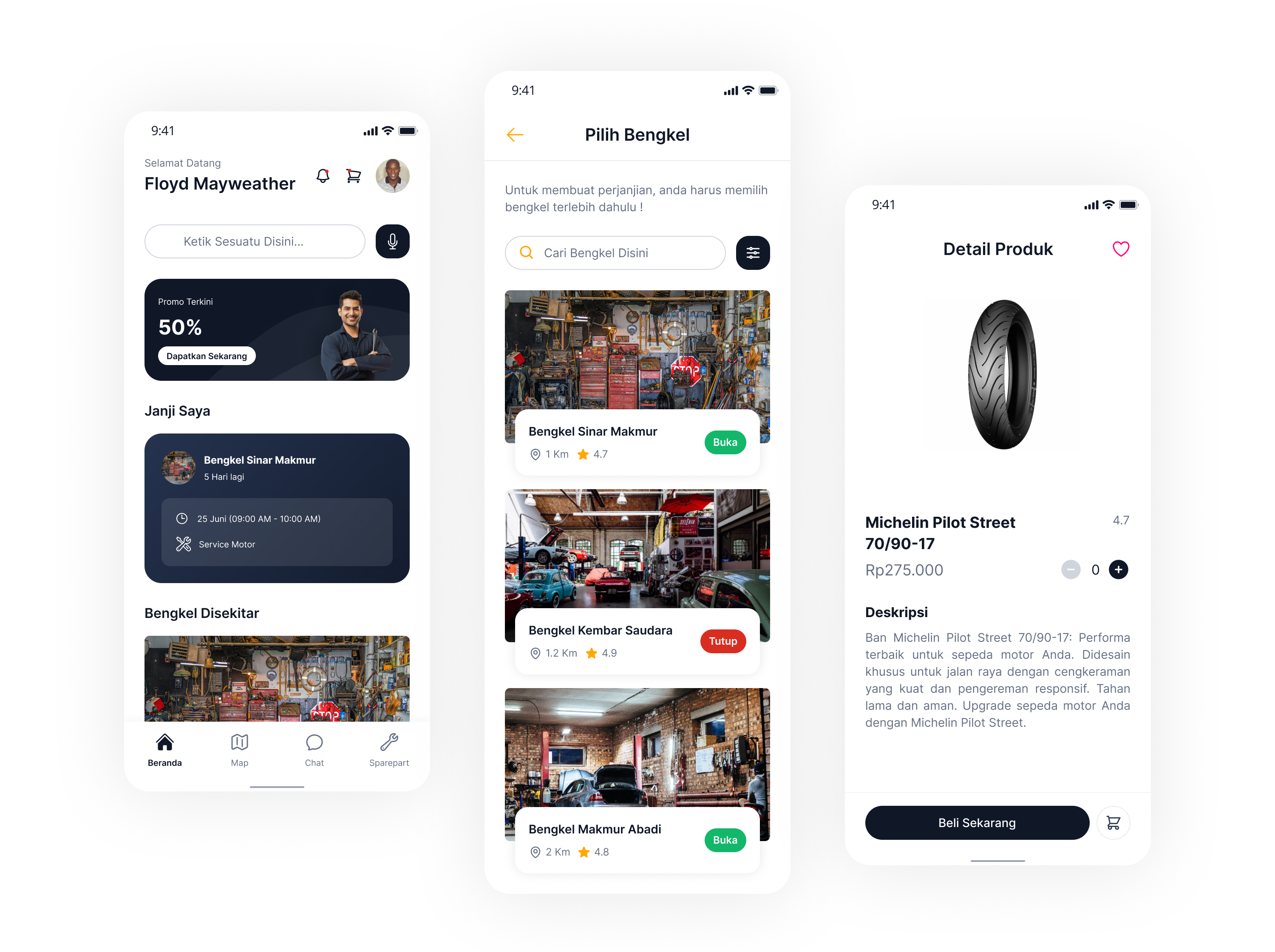 ServiceIn App Preview